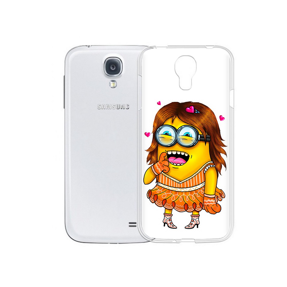 

Чехол MyPads Tocco для Samsung Galaxy S4 Миньон девочка (PT41285.571.116), Прозрачный, Tocco