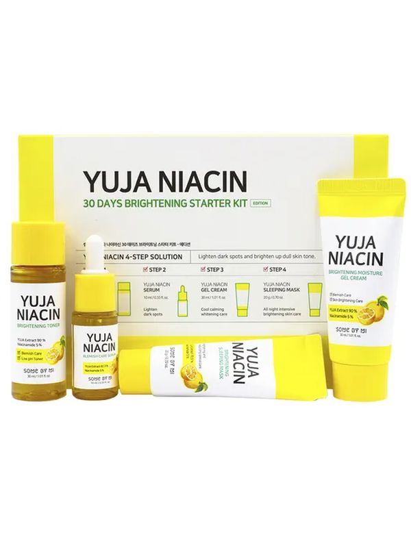 Набор для лица для осветления кожи Some by Mi Yuja Niacin 30 Days Brightening Starter kit 2996₽