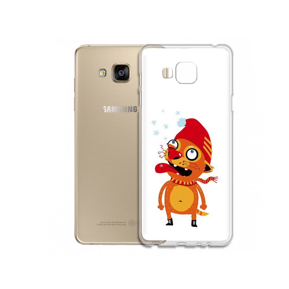 

Чехол MyPads Tocco для Samsung Galaxy J5 Prime Зимний кот (PT66772.570.88), Прозрачный, Tocco