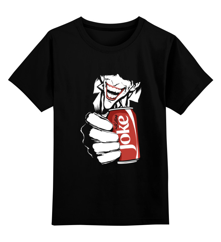 

Футболка детская Printio Джокер (joke) цв. черный р. 140, Джокер (joke)