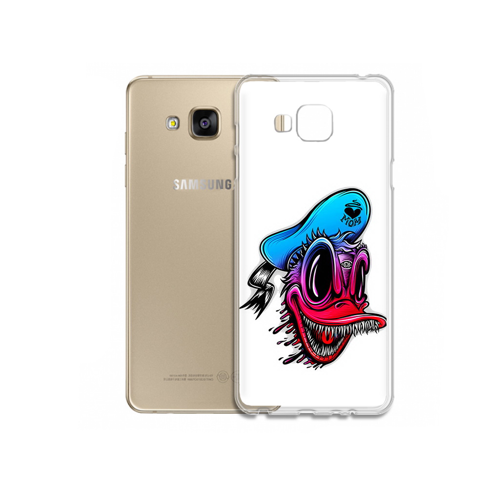 

Чехол MyPads Tocco для Samsung Galaxy J5 Prime Дональд (PT66772.570.71), Прозрачный, Tocco