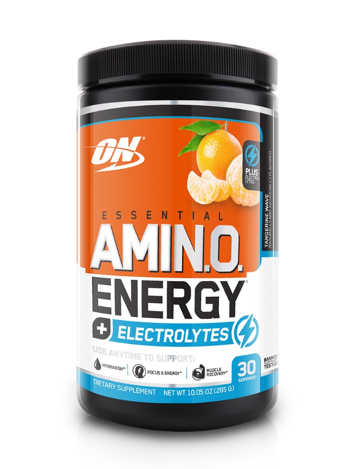 Essential Amino Energy + Electrolytes Optimum Nutrition, 284 г, tangerine wave