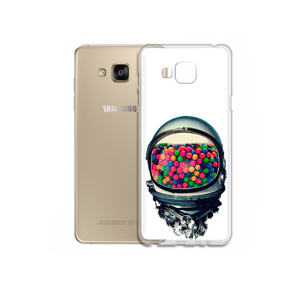 

Чехол MyPads Tocco для Samsung Galaxy J5 Prime шлем космонавта (PT66772.570.700), Прозрачный, Tocco
