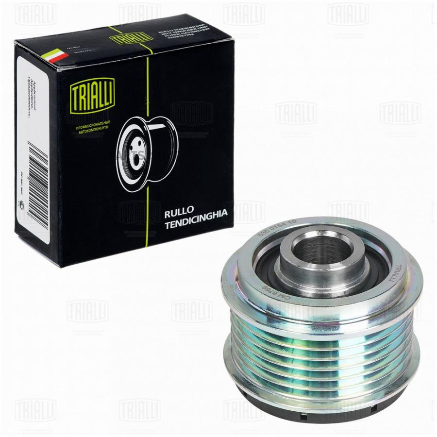 

TRIALLI Ролик привод. ремня для ам Renault Megane II (02-) 1.5d (обгонная муфта) (CM 6769)