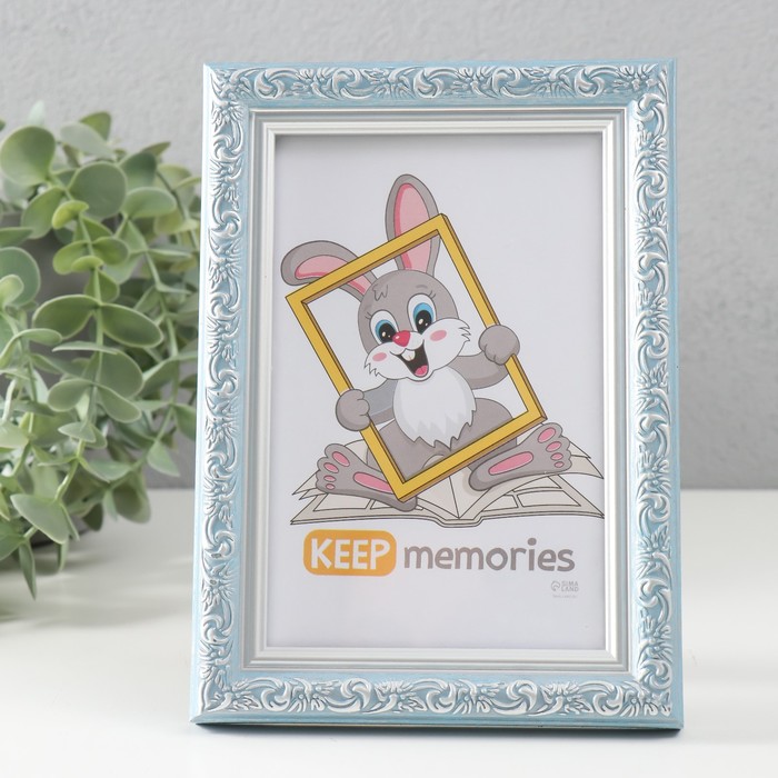 

Фоторамка Keep memories Винтаж 10х15 см, голубой