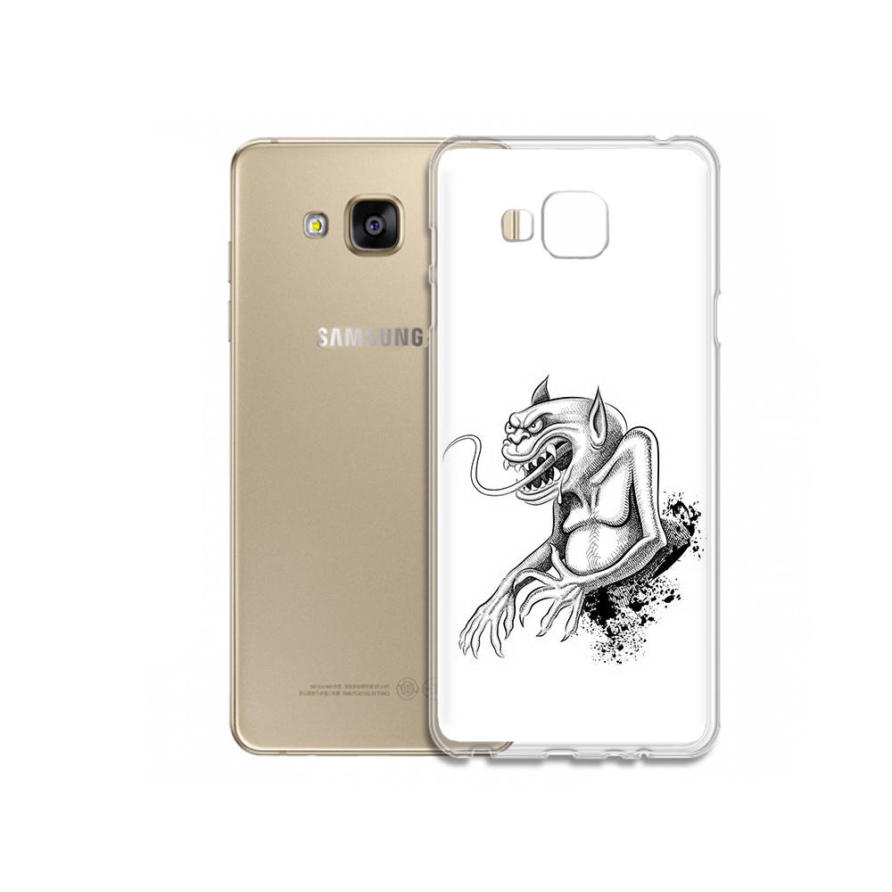 

Чехол MyPads Tocco для Samsung Galaxy J5 Prime чорт (PT66772.570.692), Прозрачный, Tocco