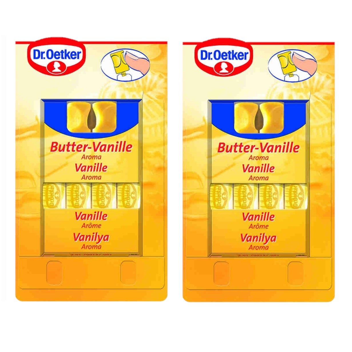 

Ароматизатор Dr. Oetker, сливочная ваниль, 8 мл, 2 шт