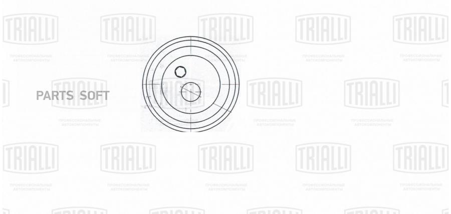 

TRIALLI Ролик ГРМ для ам Kia Carens (99-) 1.8i (натяж.) (CM 6096)