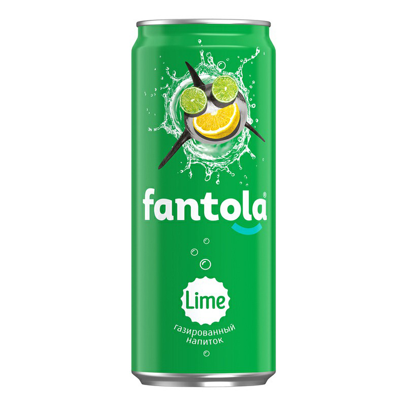 Газированный напиток Fantola Lime 0,33 л