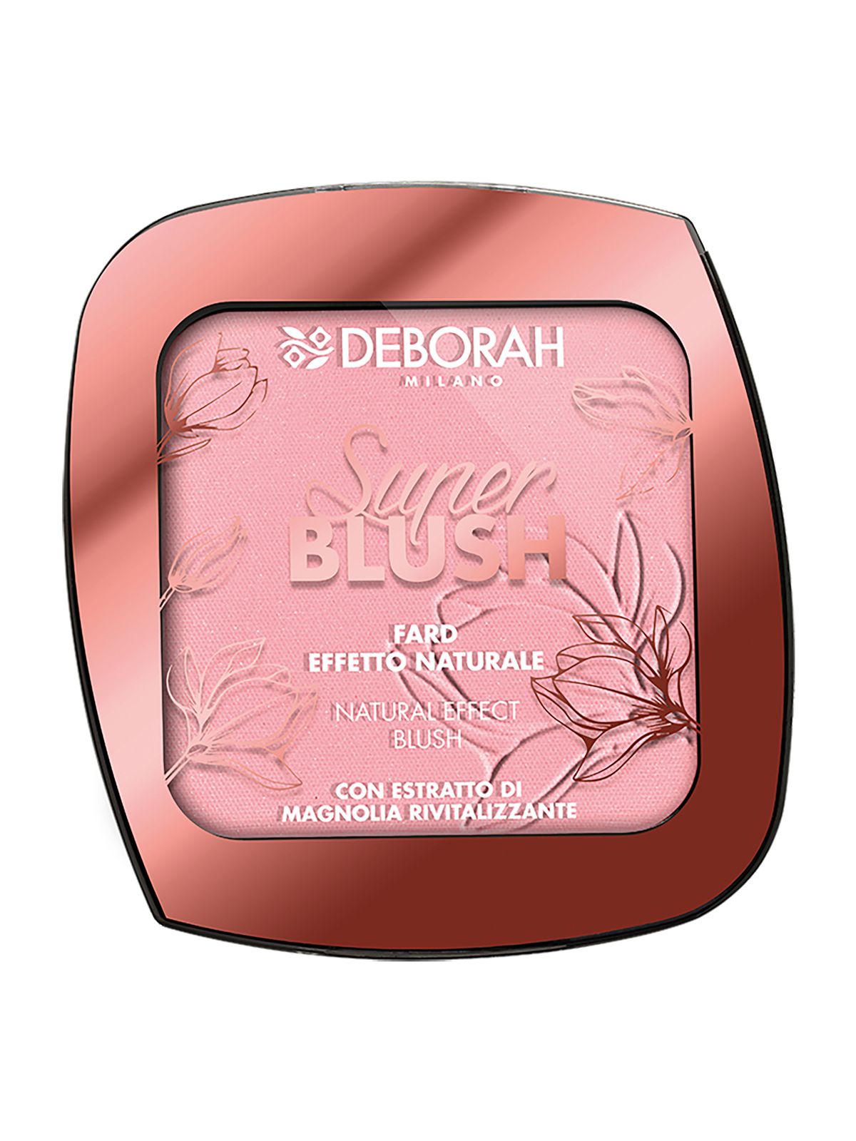 Румяна  4 Сияющий персиковый  Deborah Milano Super Blush румяна 3 кирпично розовый deborah milano super blush