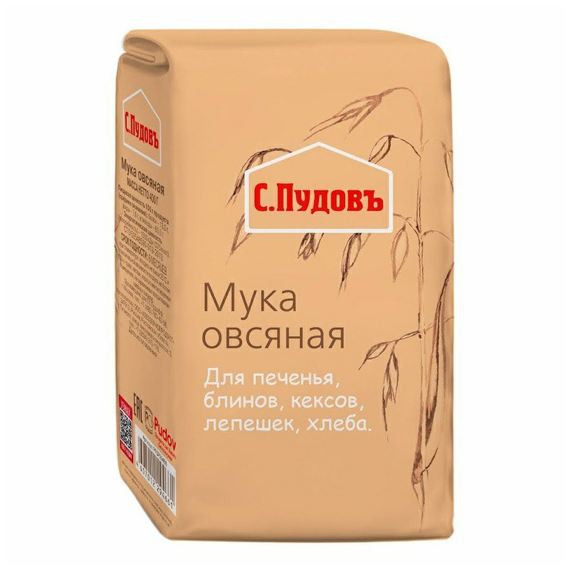 

Мука С.Пудовъ овсяная 400 г