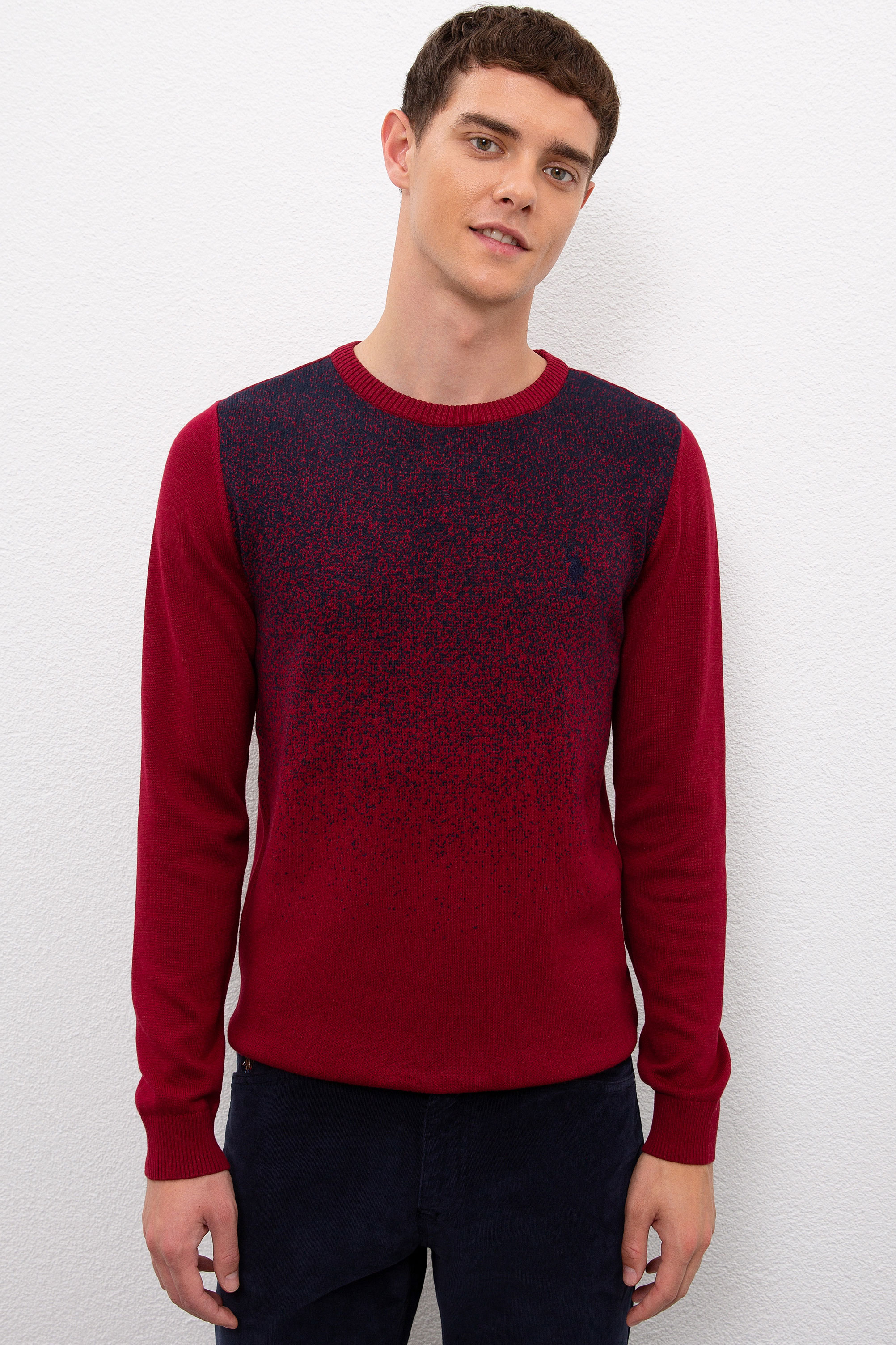 

Джемпер мужской G081GL0TK0GLEN U.S. POLO Assn. красный L, G081GL0TK0GLEN