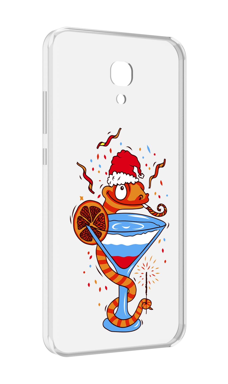 

Чехол MyPads змейка для Meizu M6 (M711Q), Прозрачный, Tocco