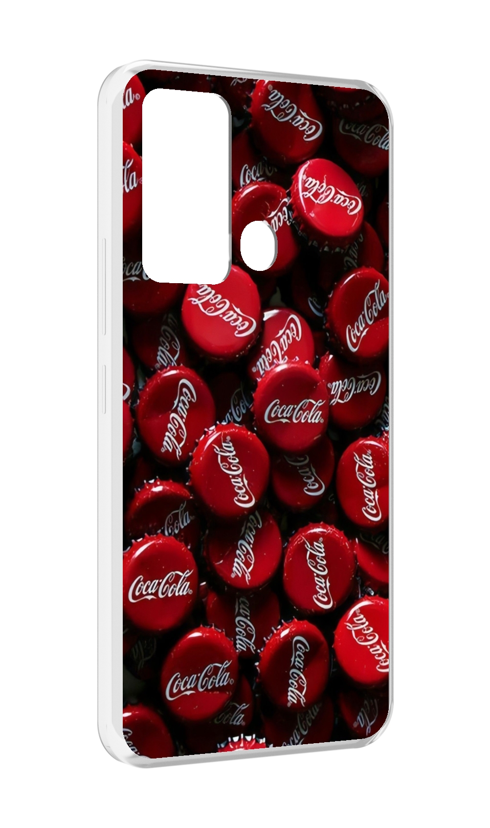 

Чехол MyPads крышки от кокаколы для ITEl Vision 3, Прозрачный, Tocco