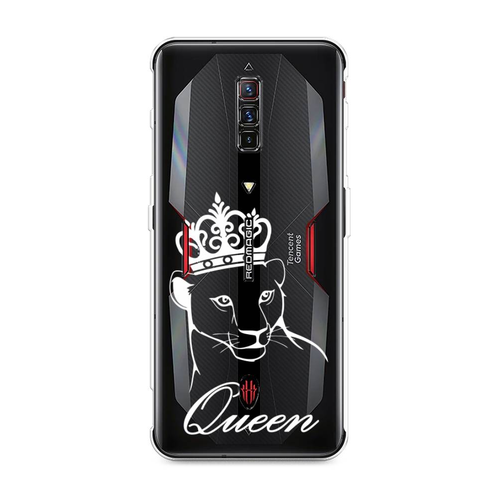 

Чехол Awog на ZTE Nubia Red Magic 6 / ЗТЕ Нубиа Ред Мэджик 6 "Львица королева", Разноцветный, 135150-7