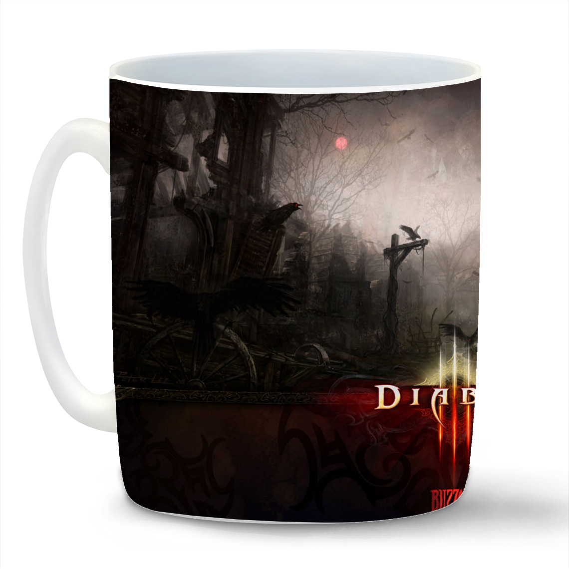 

Кружка CoolPodarok Diablo 3 Вороны Виселица