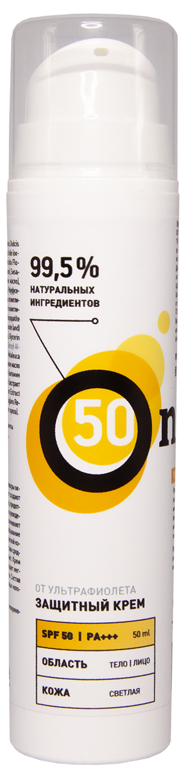 фото Крем защитный от ультрафиолета onme spf 50 50 мл