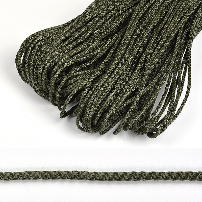 

TBY круглый, полипропилен, 4 мм, хаки, 100 м, Зеленый