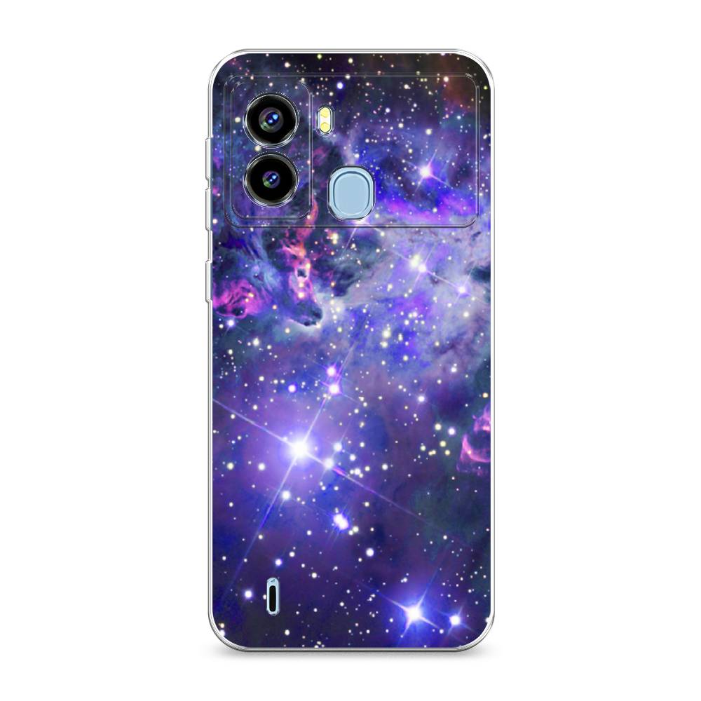 

Чехол Awog на Tecno Pop 6 "Яркая галактика", Разноцветный, 302050-4