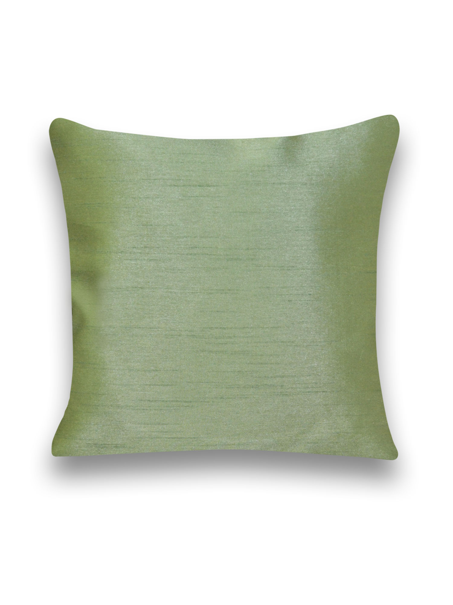 фото Декоративная подушка dda 40*40 зеленая, шелковая