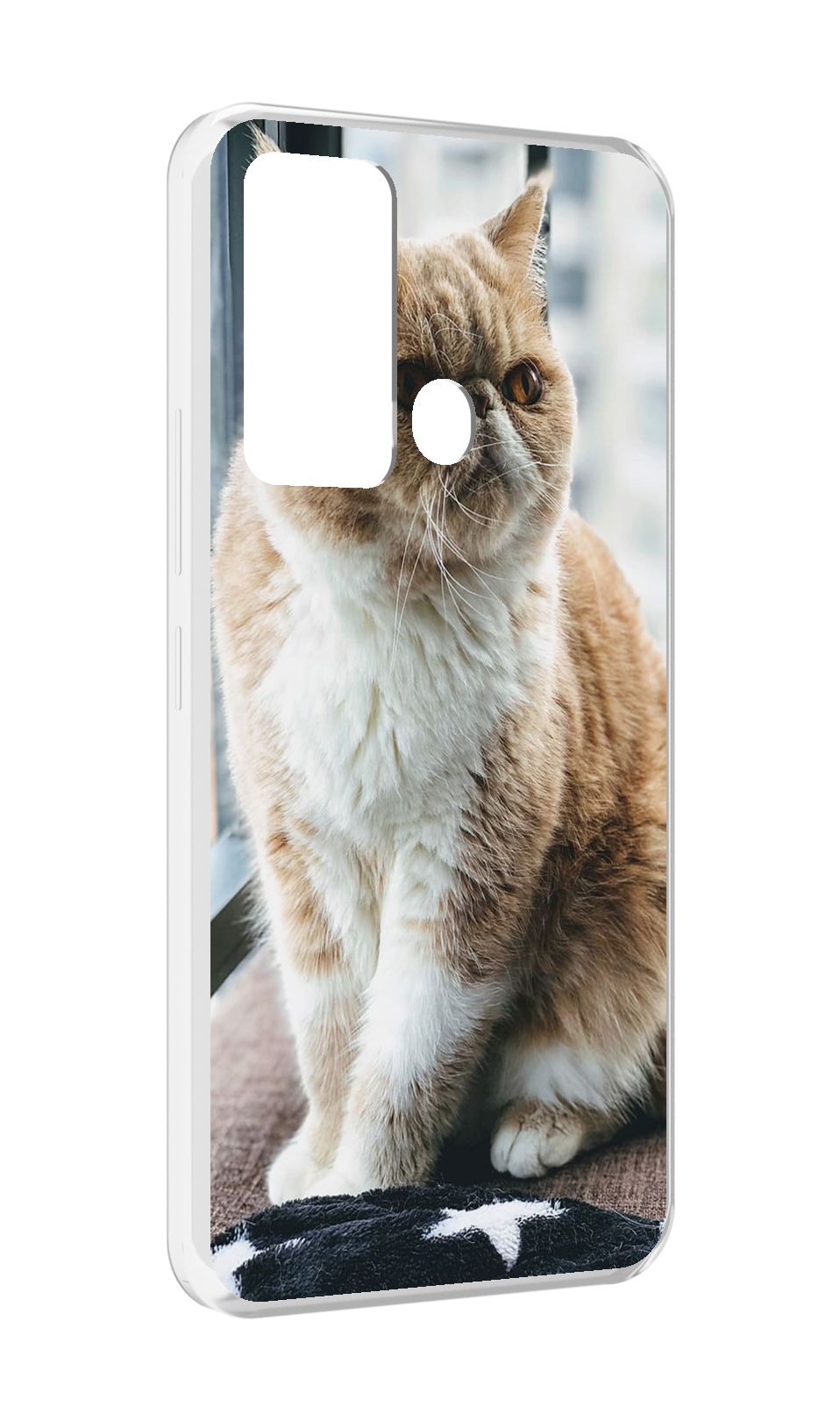 

Чехол MyPads кошка экзот для ITEl Vision 3, Прозрачный, Tocco