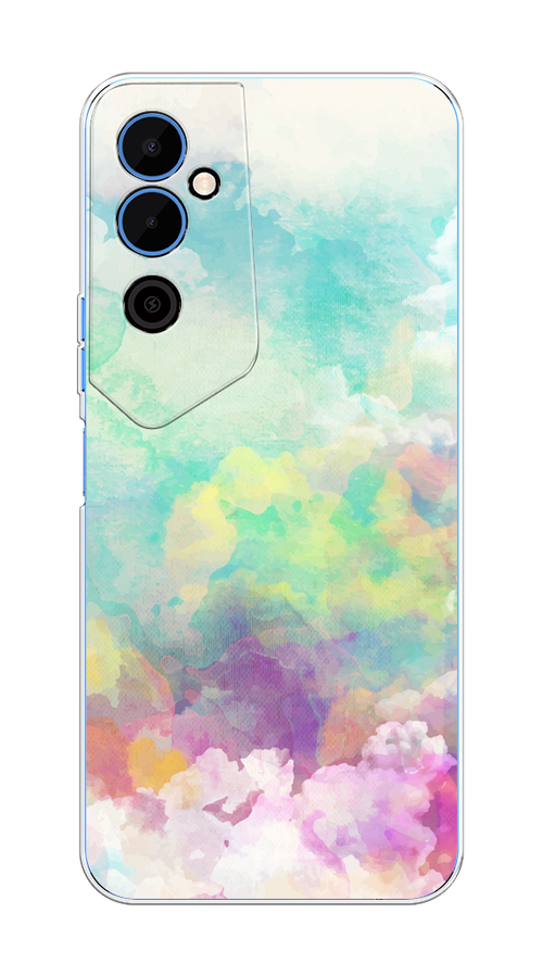 

Чехол на Tecno Pova Neo 2 "Воздушное небо", Белый;голубой;розовый;желтый, 302450-1