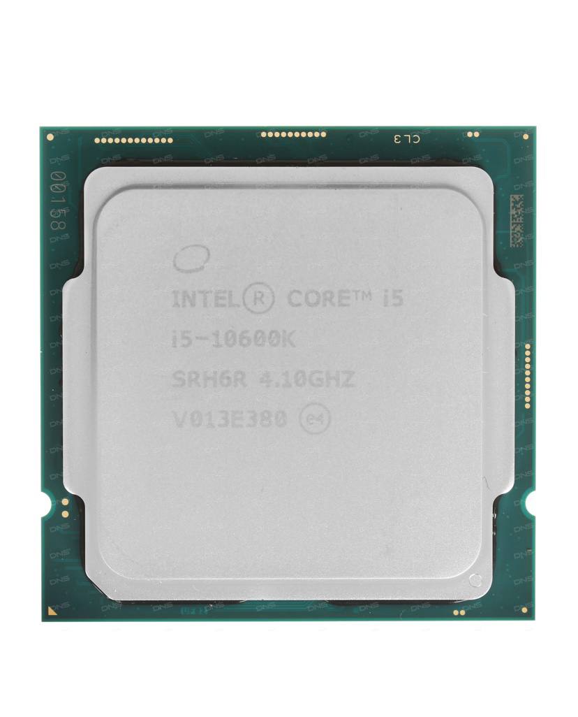 фото Процессор intel core i5 10600k lga 1200 oem