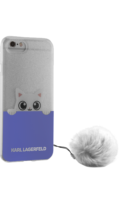 

Чехол-крышка Karl Lagerfeld для Apple iPhone 7/8, силикон, прозрачный (Soft Case), для Apple iPhone 7/8 Soft Case