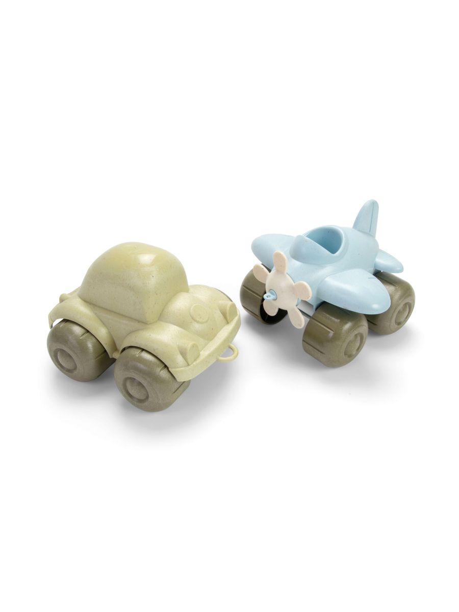 

Игровой набор Dantoy самолёт и автомобиль. Биопластик, эко игрушка 5625