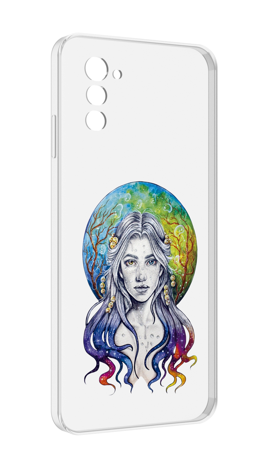 

Чехол MyPads девушка с красивыми волосами для UleFone Note 12 / Note 12P, Прозрачный, Tocco