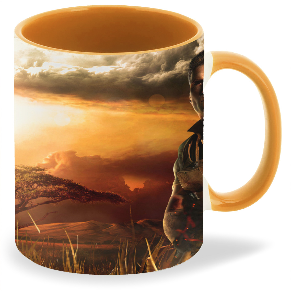 

Кружка CoolPodarok far cry 2 Огнемёт, far cry 2 Огнемёт