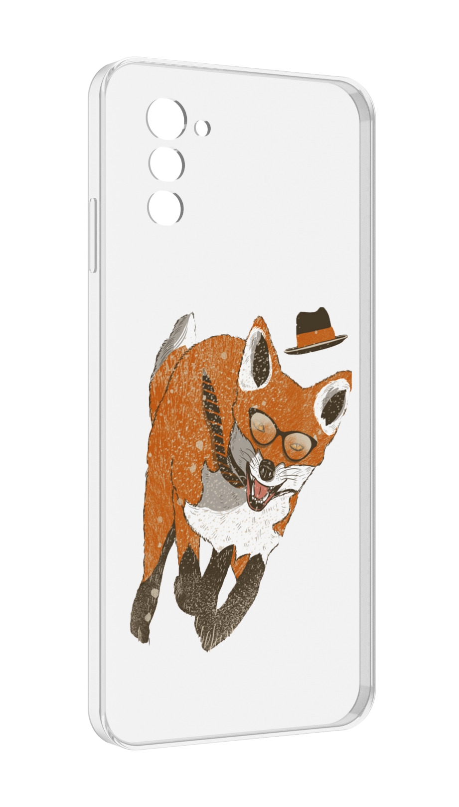 

Чехол MyPads шустрый лис для UleFone Note 12 / Note 12P, Прозрачный, Tocco
