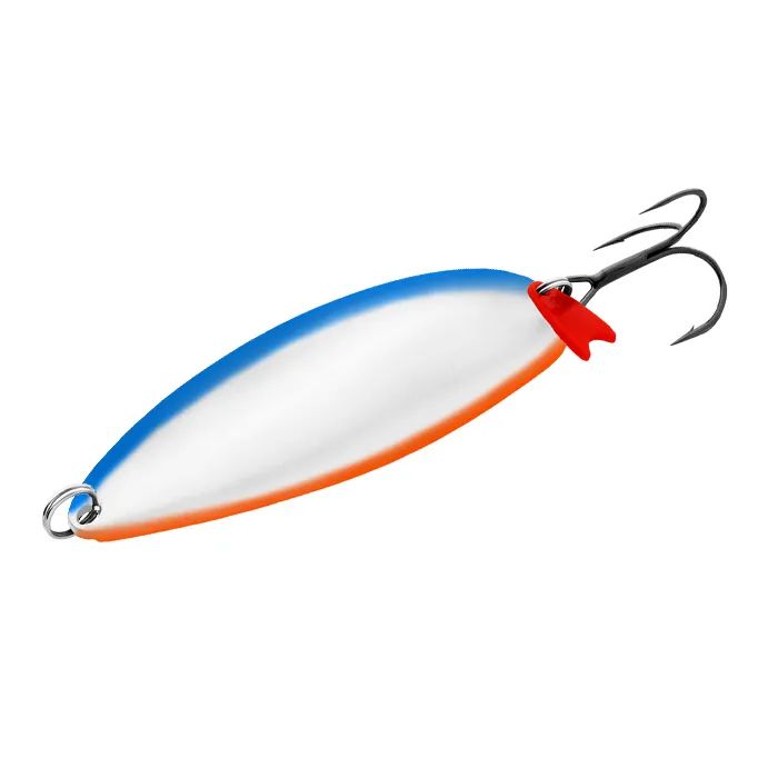 

Блесна Колеблющаяся Sprut Rufa Spoon 75 SB, Синий;белый;оранжевый, Rufa