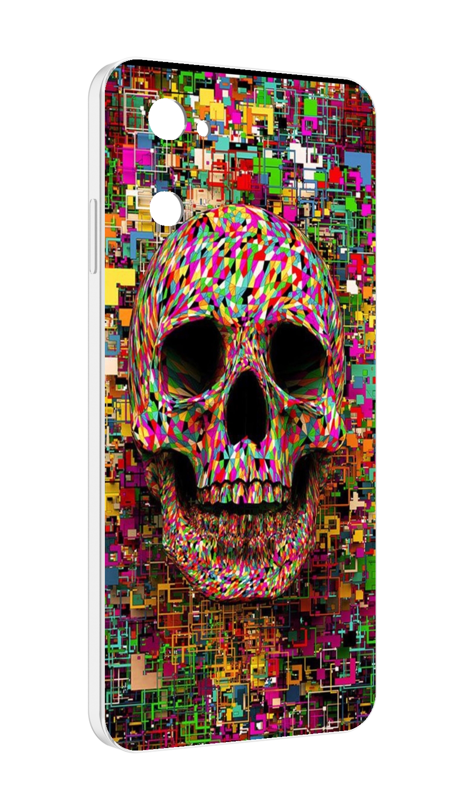 

Чехол MyPads череп красочные цвета для UleFone Note 12 / Note 12P, Прозрачный, Tocco