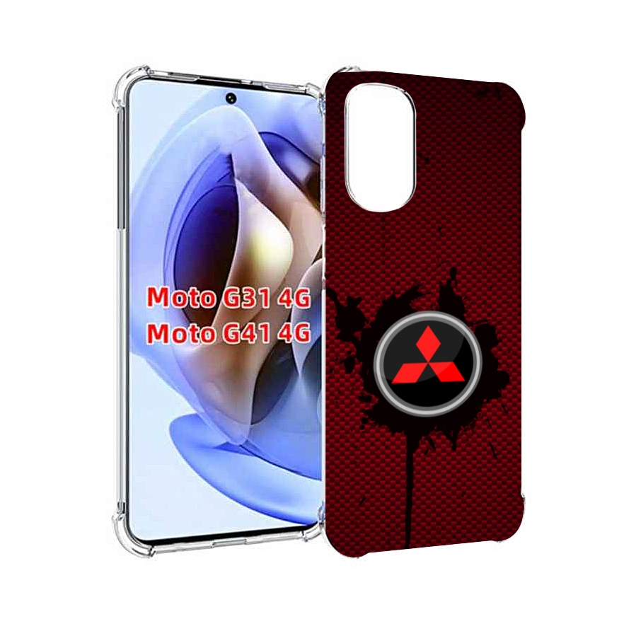

Чехол Mypads Mitsubishi 2 Для Motorola Moto G31 4G/G41 4G, Прозрачный, Tocco