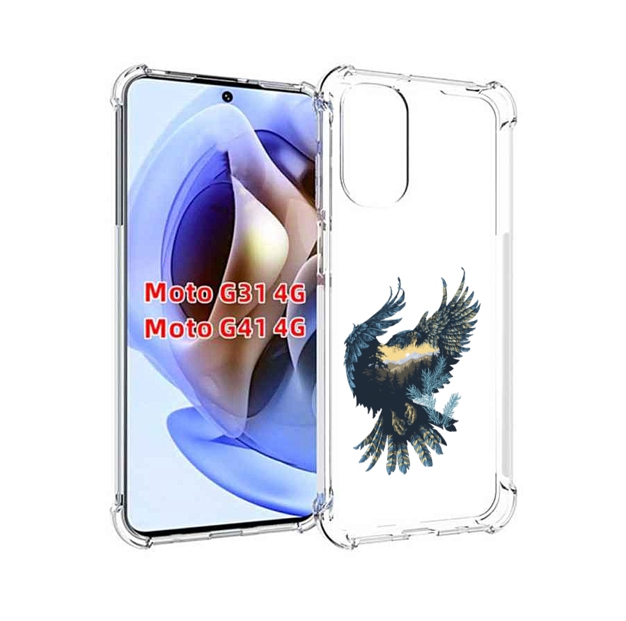 

Чехол MyPads мирок в соколе для Motorola Moto G31 4G / G41 4G, Прозрачный, Tocco