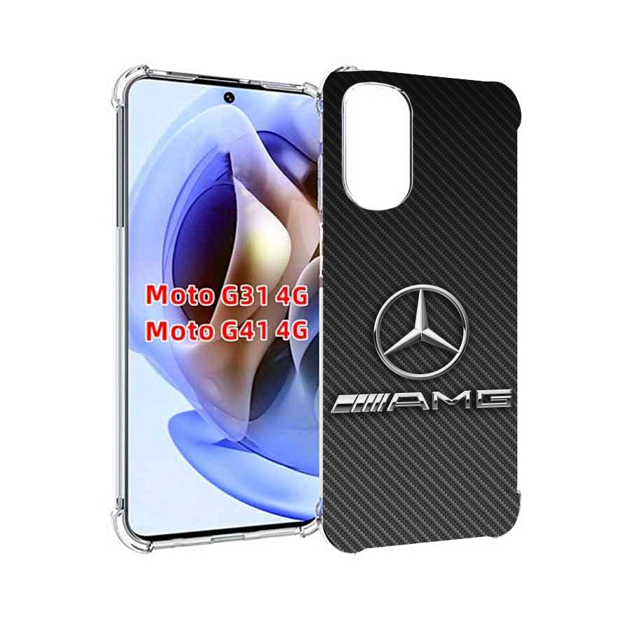 

Чехол MyPads мерседес амг мужской для Motorola Moto G31 4G / G41 4G, Прозрачный, Tocco