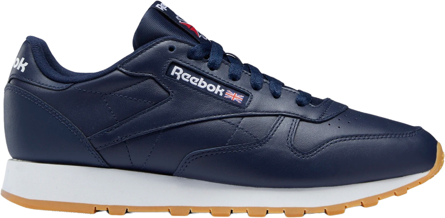 

Кроссовки мужские Reebok Classic Leather синие 15 US, Синий, Classic Leather