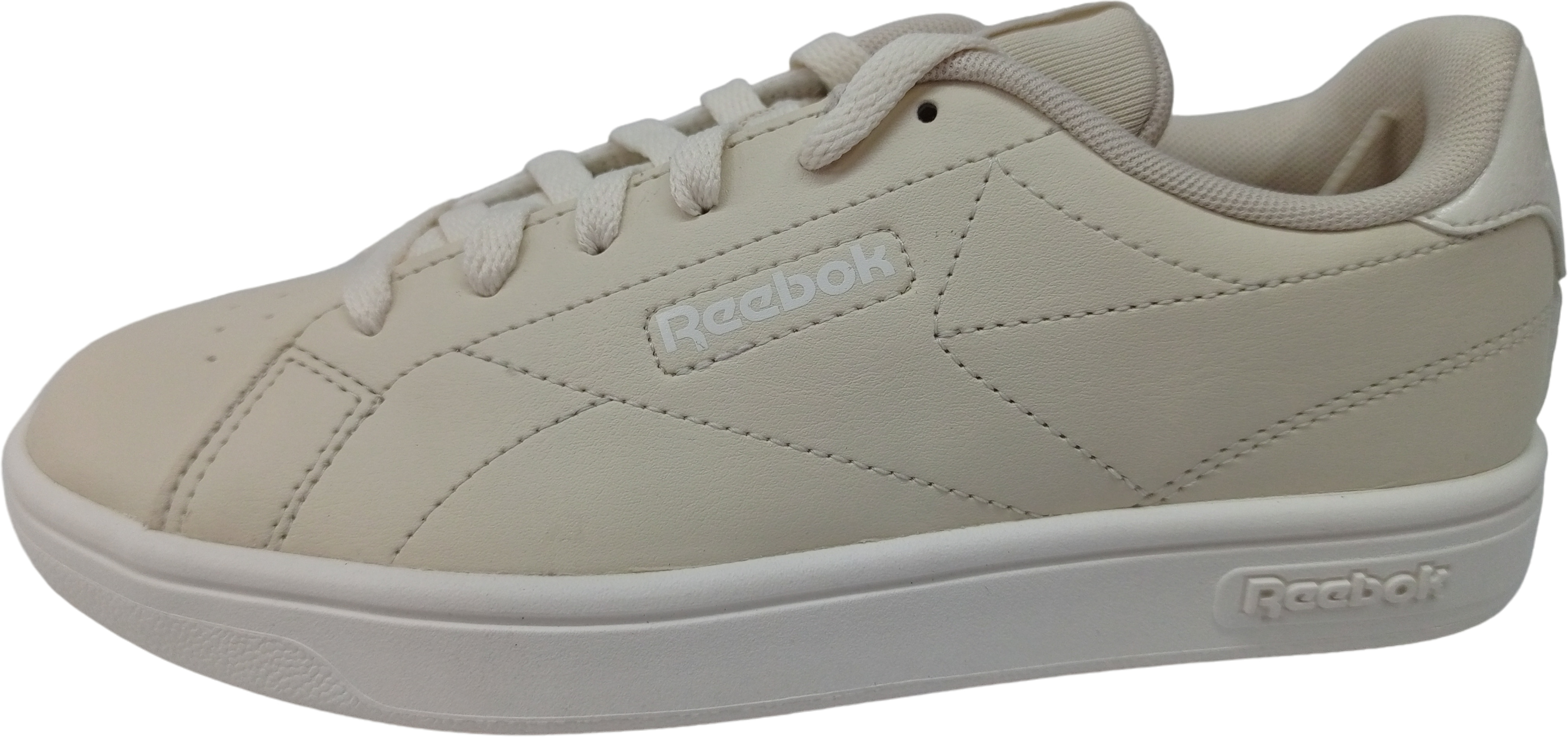 

Кеды женские Reebok COURT CLN бежевые 8.5 US, Бежевый, REEBOK COURT CLN