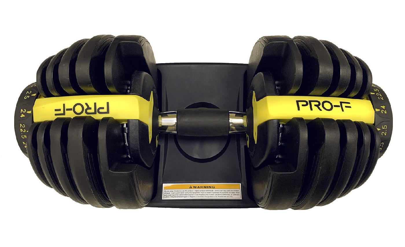 

PRO-F Регулируемая гантель PRO-F 24 кг (1 шт.), Регулируемая гантель PRO-F 24 кг (1 шт.)