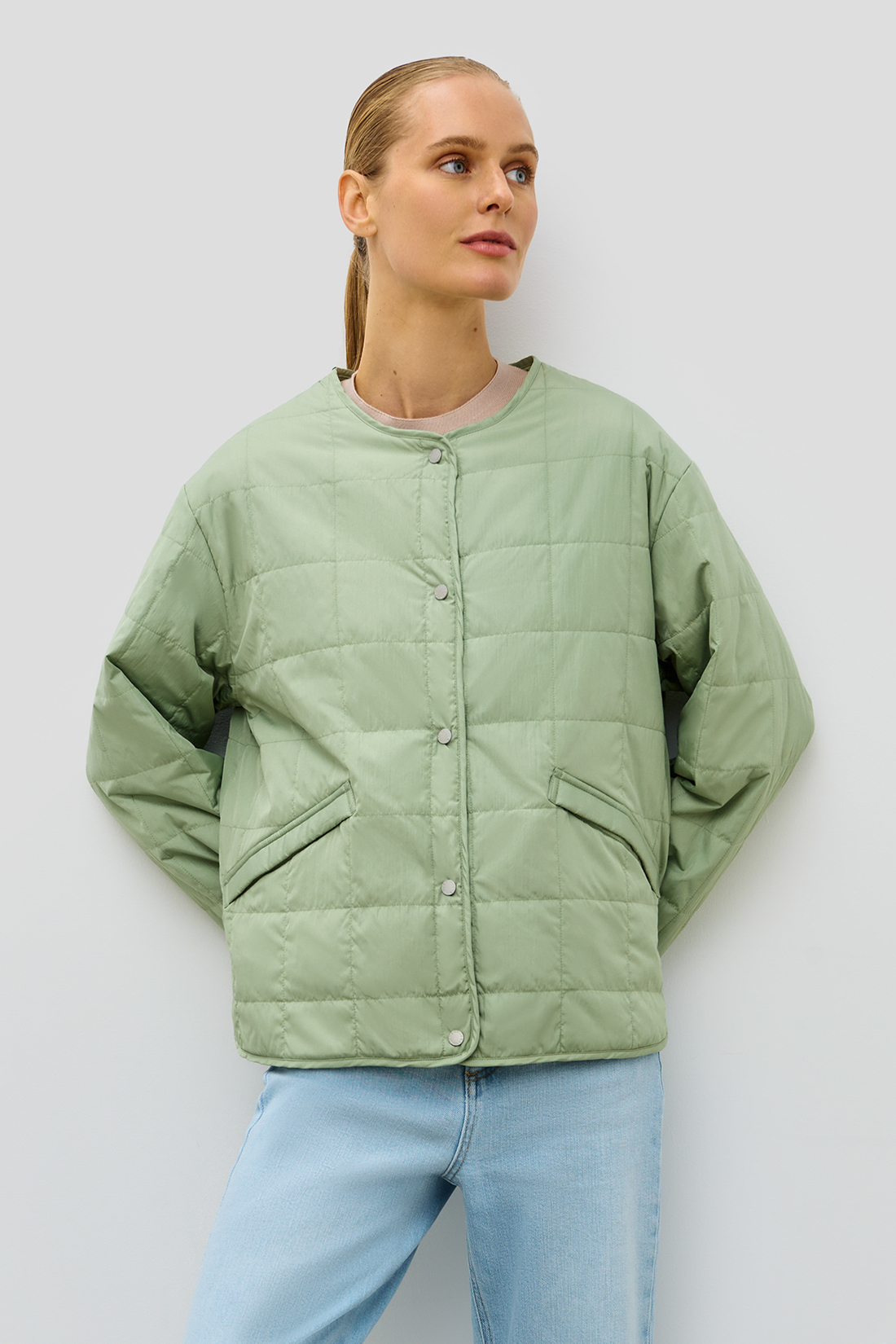

Куртка женская Baon B0323022 зеленая XS, Зеленый, B0323022