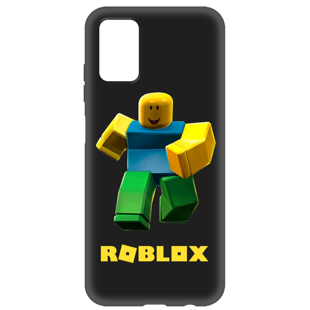 Чехол-накладка Софт Roblox-Классический Нуб для Samsung Galaxy A03s (A037)