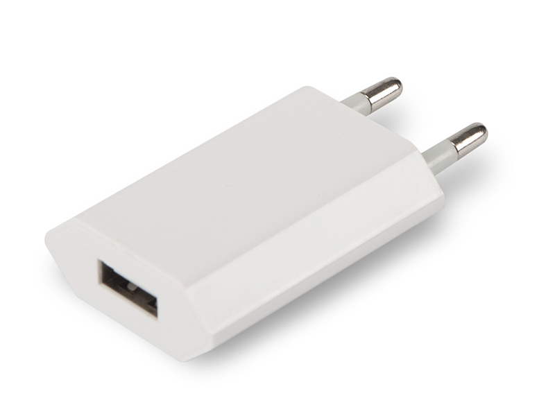 фото Зарядное устройство cbr human friends 220v to usb flower white