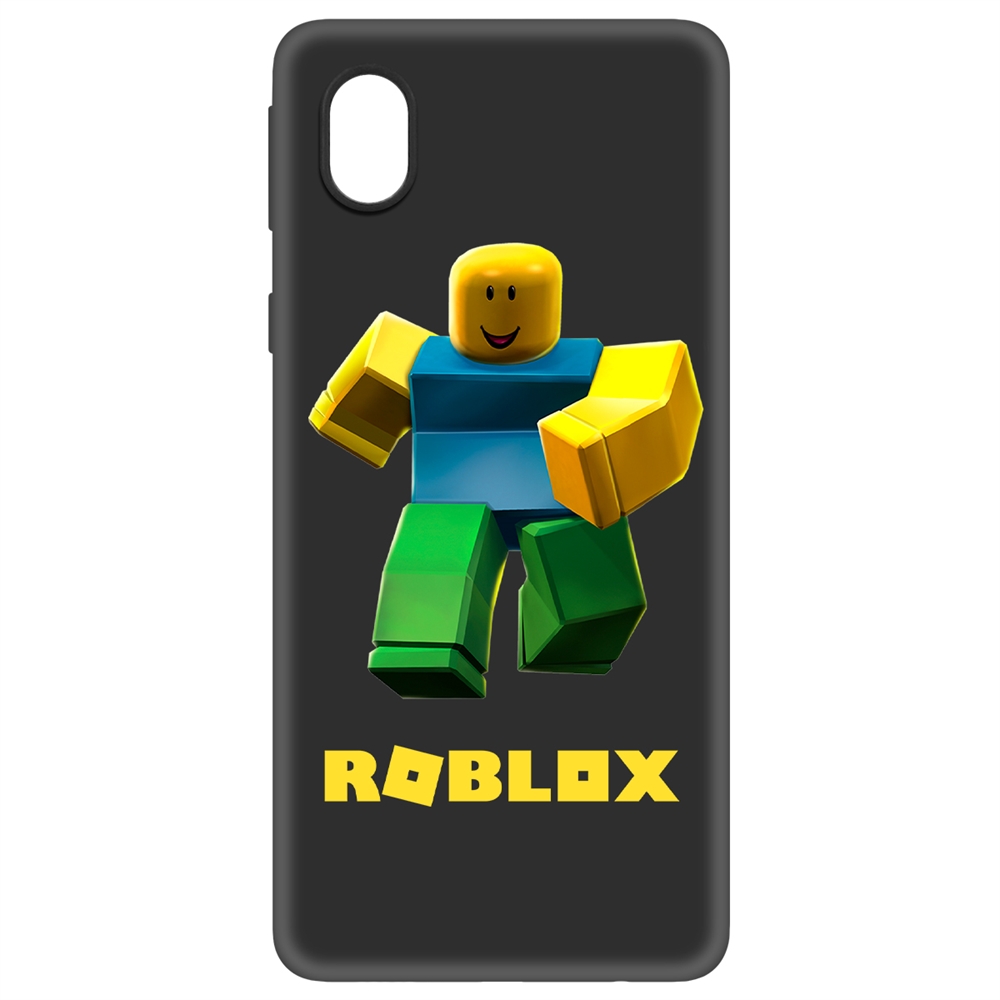 Чехол-накладка Софт Roblox-Классический Нуб для Samsung Galaxy A01 Core (A013)