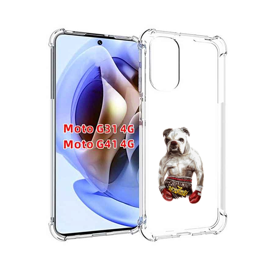 

Чехол MyPads боксер для Motorola Moto G31 4G / G41 4G, Прозрачный, Tocco