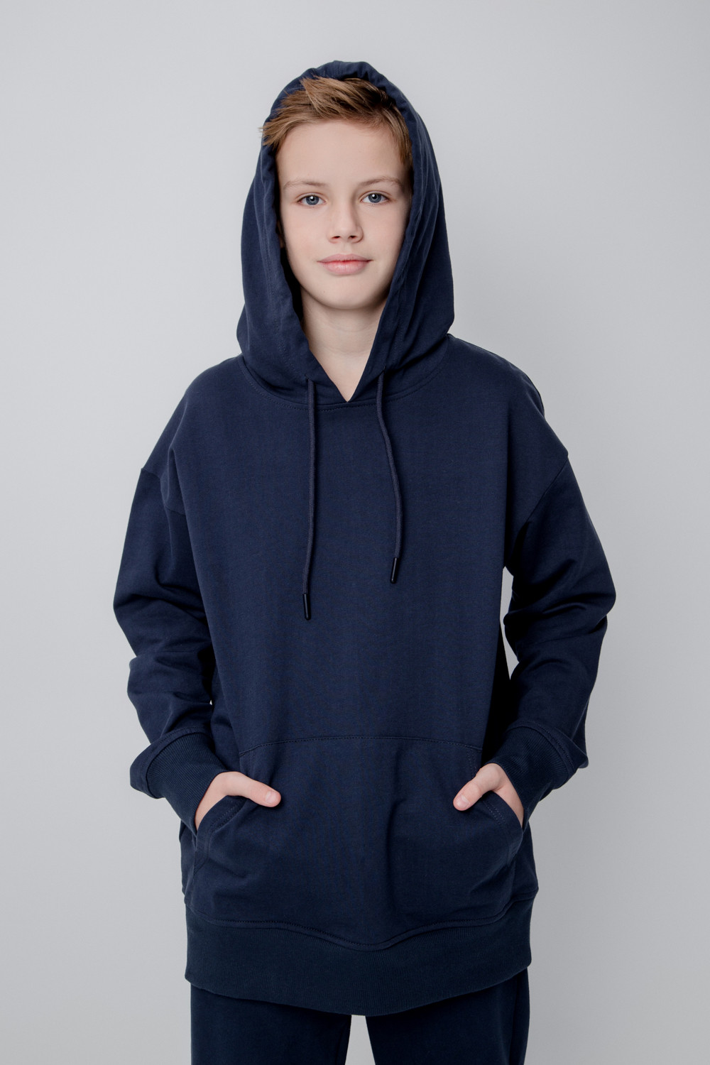 

Худи детское Cubby М 3284-3, индиго, 164, Синий, М 3284-3