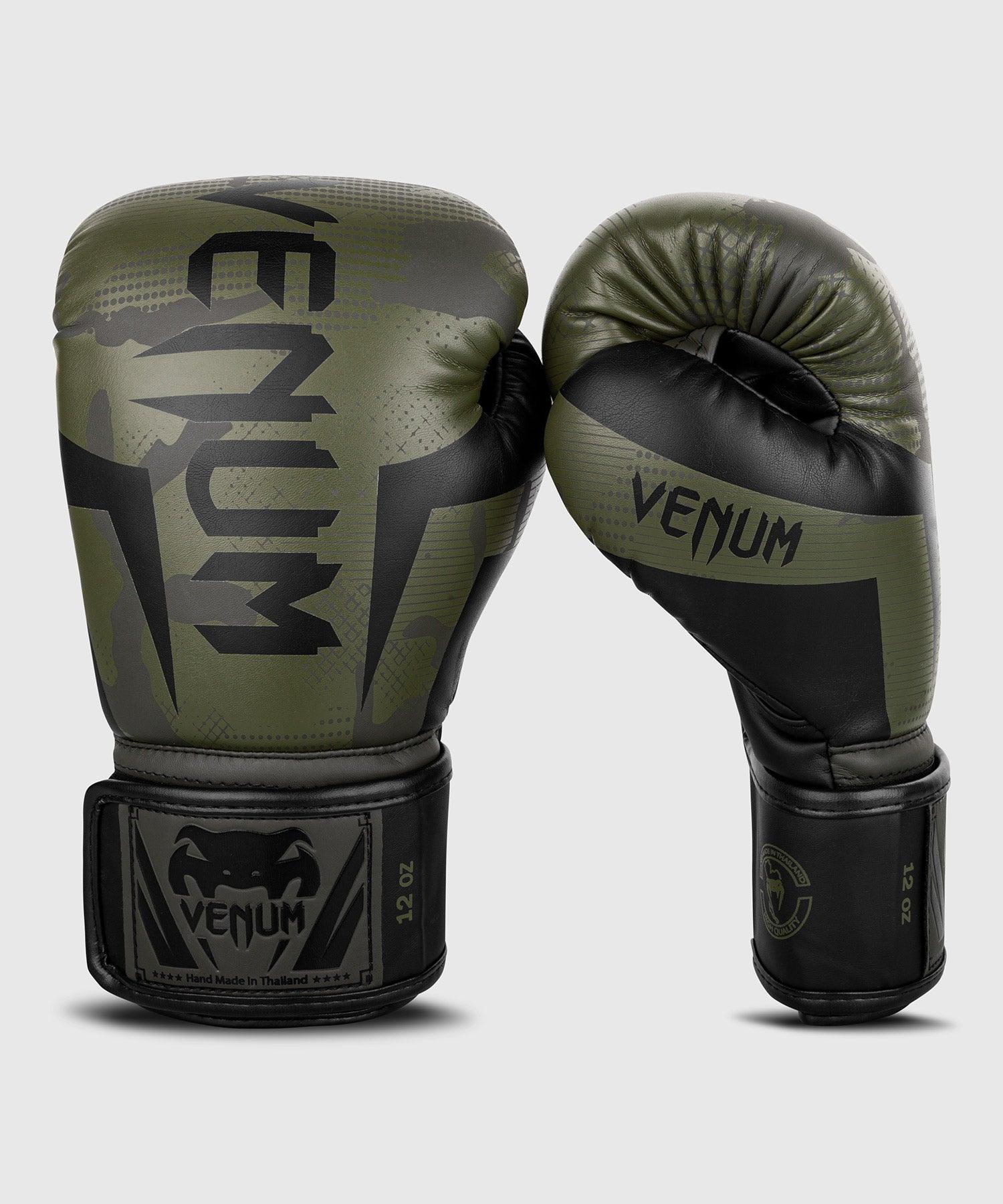 Перчатки боксерские Venum Elite Khaki Camo