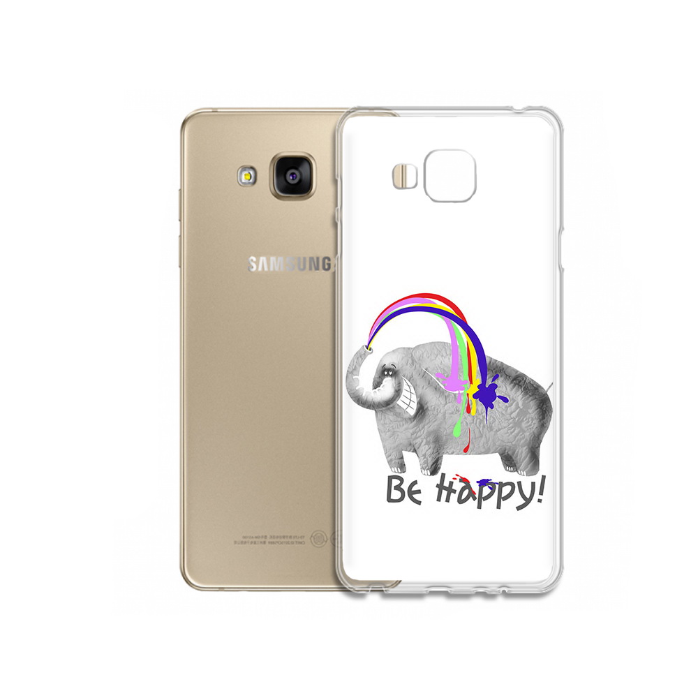 

Чехол MyPads Tocco для Samsung Galaxy J5 Prime счастливый слон (PT66772.570.632), Прозрачный, Tocco