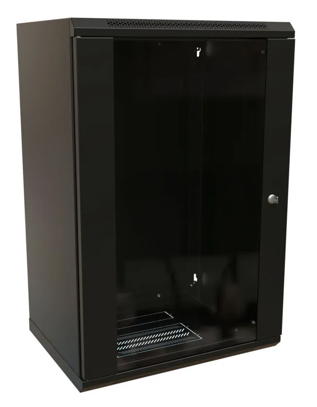 

Серверный шкаф WRLINE WR-TW-2266-GP-RAL9004 Глубина 60см, Black