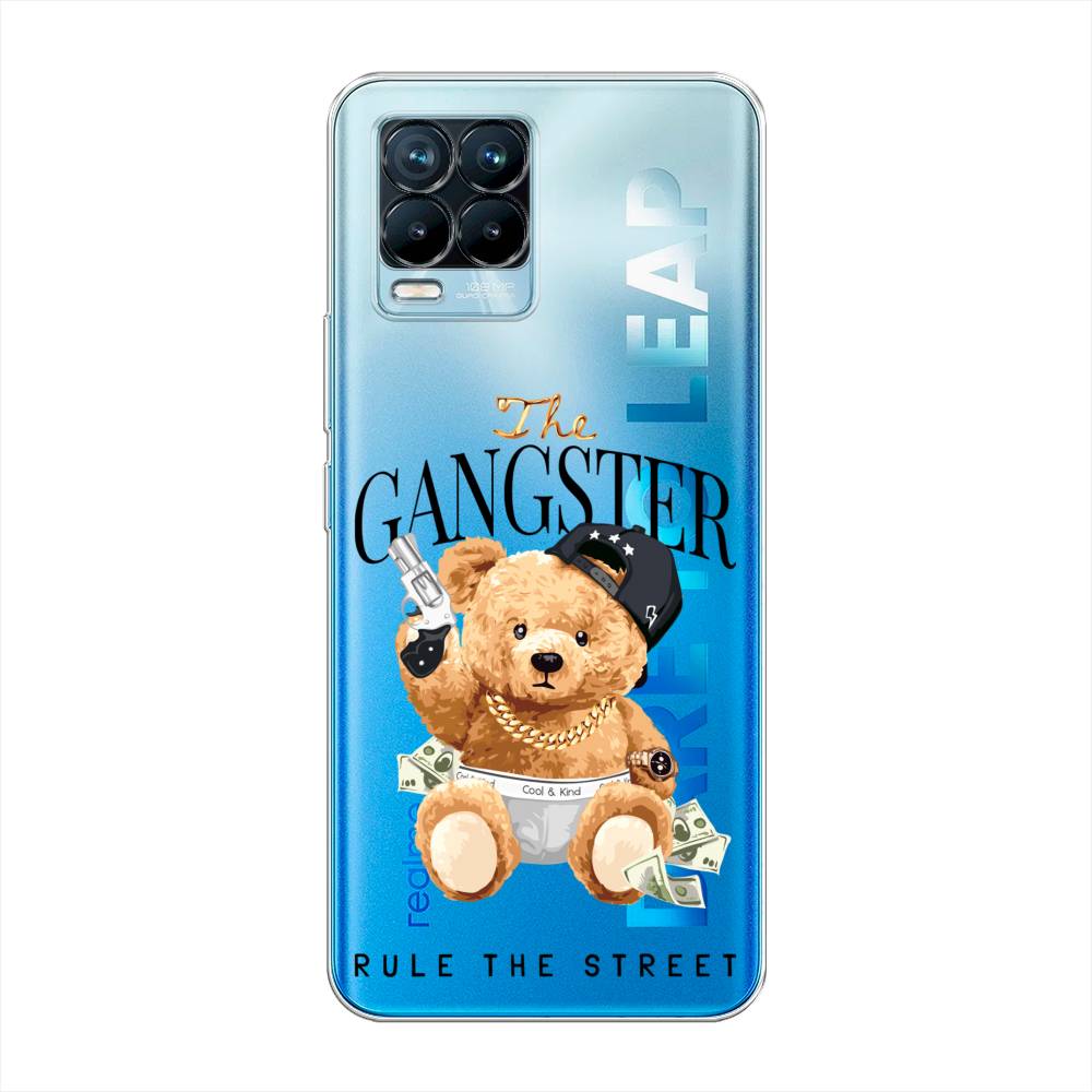 

Чехол на Oppo Realme 8 "The Gangster", Бежевый;серый;черный, 255550-6